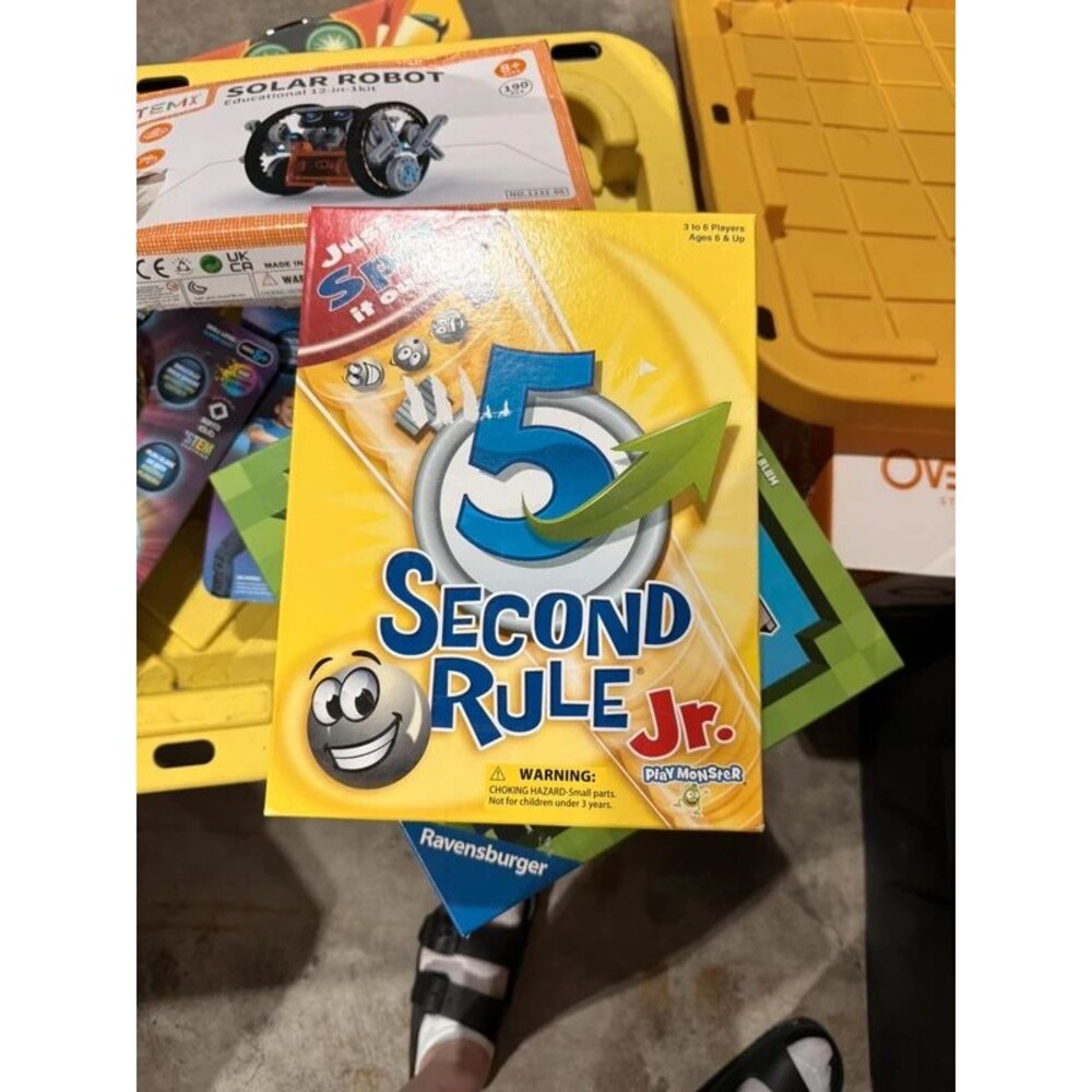 Five second rule jr game